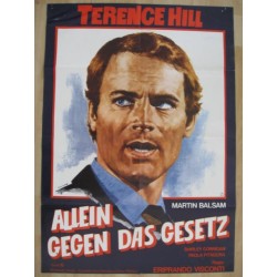 Filmplakat - Allein gegen das Gesetz - Terence Hill