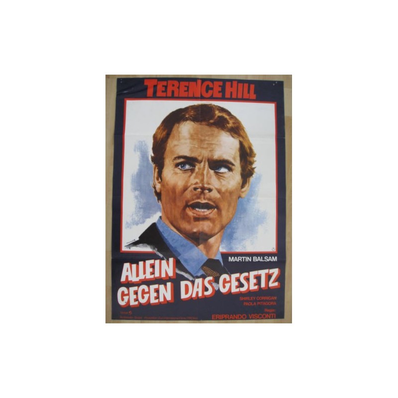 Filmplakat - Allein gegen das Gesetz - Terence Hill