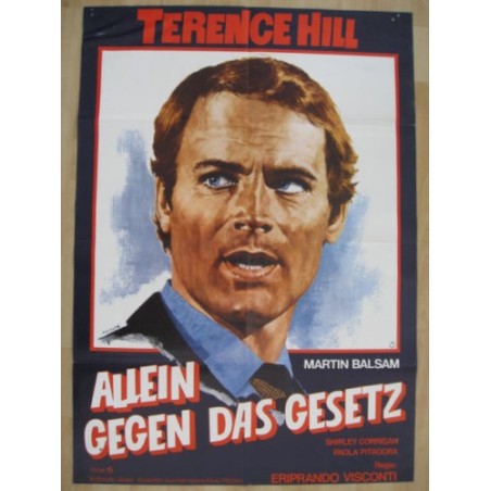 Filmplakat - Allein gegen das Gesetz - Terence Hill