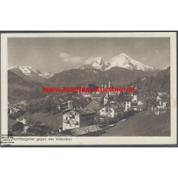 AK - Berchtesgaden gegen den Watzmann