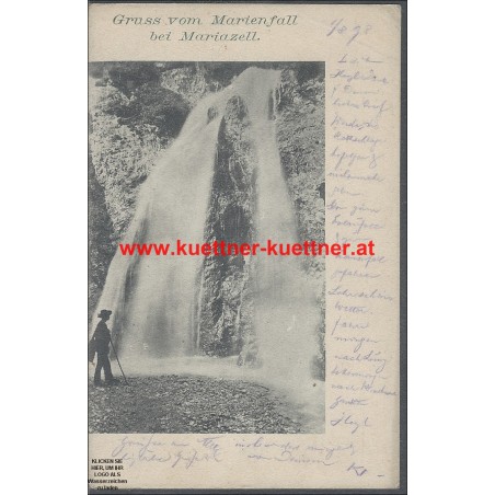 AK - Gruss vom Marienfall bei Mariazell