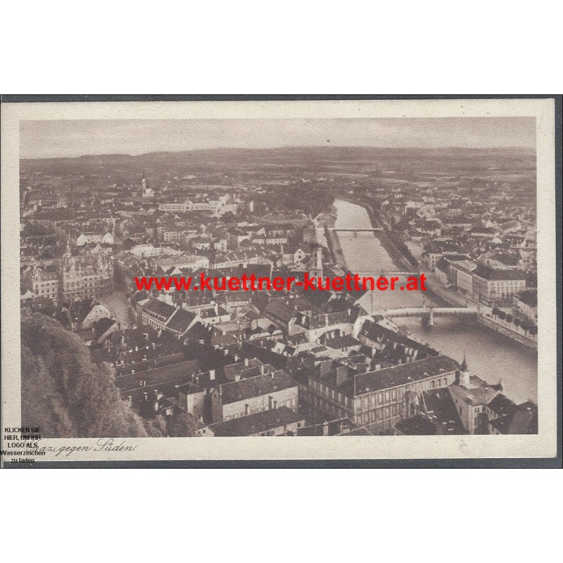 AK - Graz gegen Süden