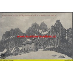 AK - Hopfpürglhütte m. Bischofsmütze u. Mosermandl