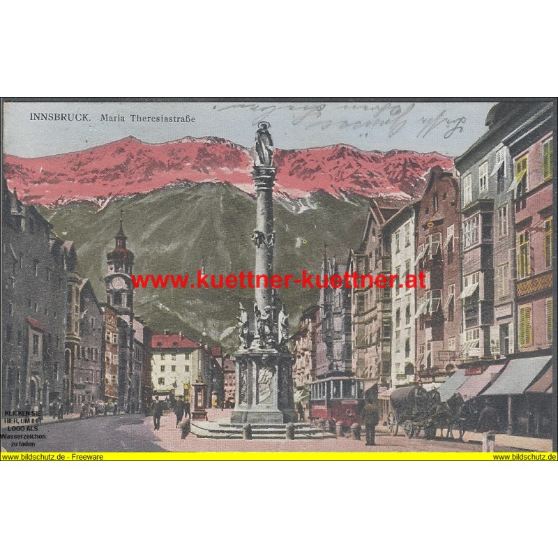AK - Innsbruck, Maria Theresiastraße AK - Innsbruck, Maria Theresiastraße