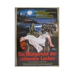 Filmplakat - Das Blutgericht der reitenden Leichen