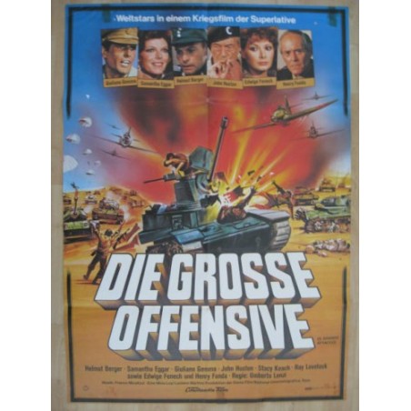 Filmplakat - Die große Offensive - Giuliano Gemma