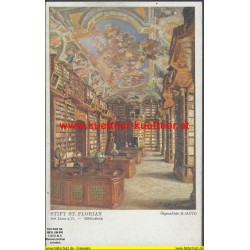 AK - Stift St. Florian - Bibliothek - Karl Hayd
