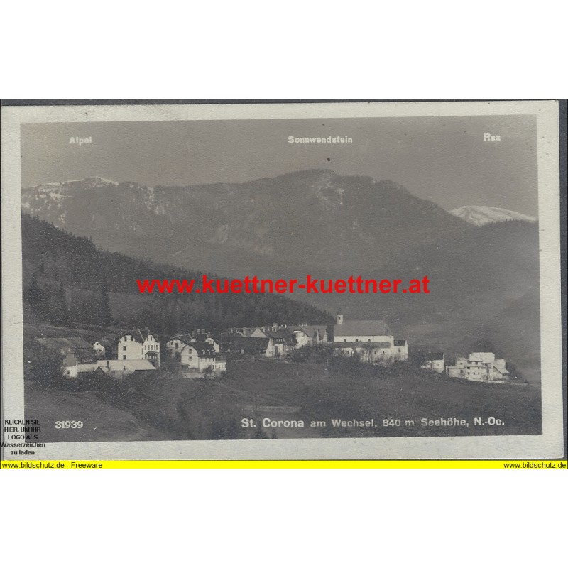 AK - St. Corona am Wechsel