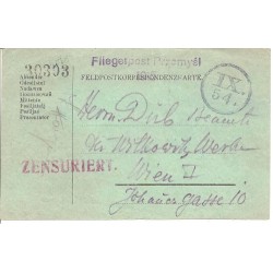 Fliegerpost Przemysl 1915 - IX54 - 30303