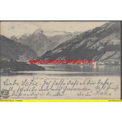 AK - Zell am See gegen das Kitzsteinhorn