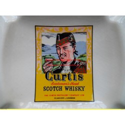 Werbeaschenbecher - CURTIS Scotch Whisky