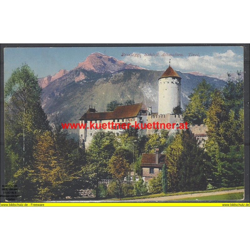 AK - Brixlegg - Schloß Altmatzen AK - Brixlegg - Schloß Altmatzen
