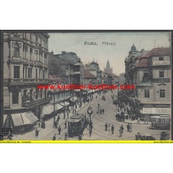 AK - Praha, Prikopy - Prag, Graben