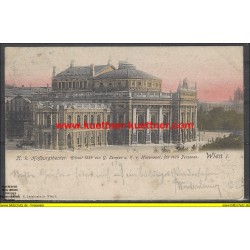 AK - Wien I., K.k. Hofburgtheater