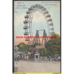 AK - Wien II., Riesenrad im k. k. Prater