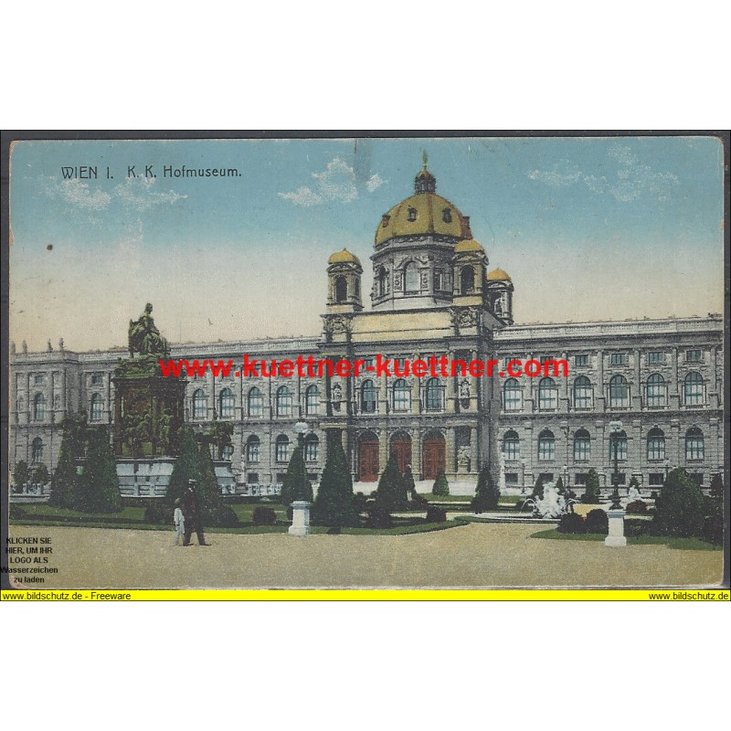 AK - Wien I., K.k. Hofmuseum AK - Wien I., K.k. Hofmuseum