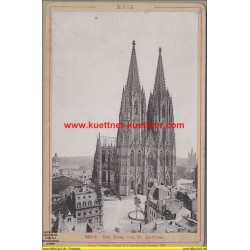 Kabinettformat, Köln - Der Dom, von St. Andreas (1895)