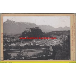 Kabinettformat, Salzburg vom Kapuzinerberg