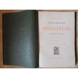 Richard Andrees Allgemeiner Handatlas in sechsundachtzig Karten 1881