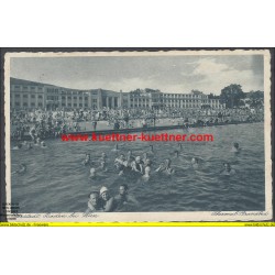 AK - Kurstadt Baden bei Wien, Thermal-Strandbad