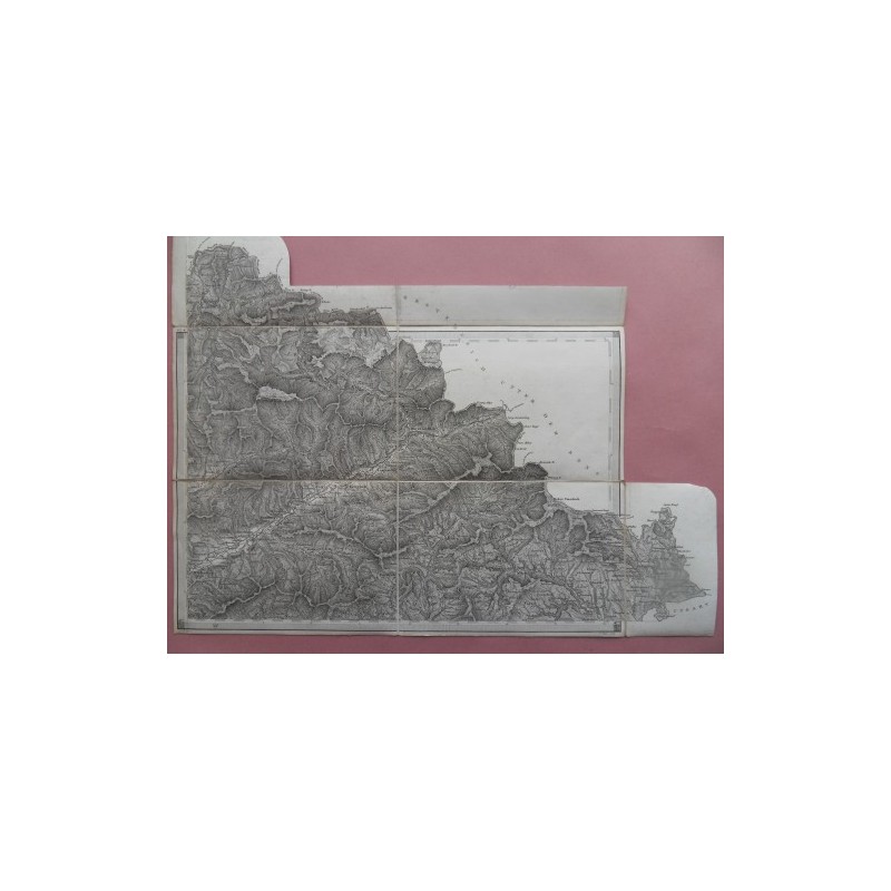 Umgebungskarte von Maria Zell und Mürzzuschlag Blatt 4 - auf Leinen