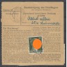 Paketkarte Auersthal nach Gleiß, Post Rosenau, ND | Küttner & Küttner