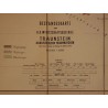 Bestandskarte Traunstein um 1900 auf Leinen