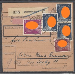 Paketkarte Braunschweig nach Wien, Maria Enzersdorf