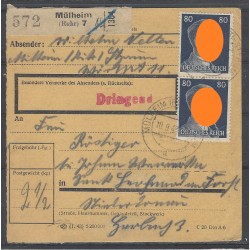 Paketkarte Mülheim (Ruhr) nach St. Leonhard am Forst, ND