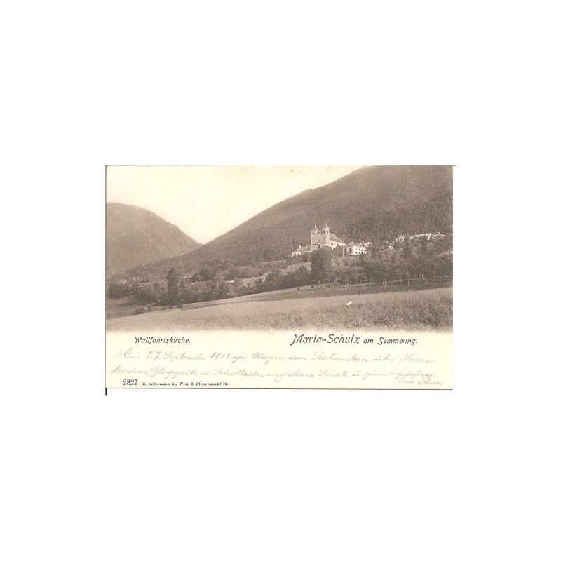 AK - Maria Schutz am Semmering 1903 | Küttner & Küttner Ansichtskarten