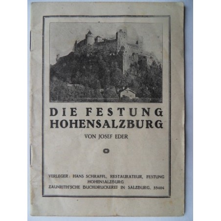 Die Festung Hohensalzburg von Josef Eder