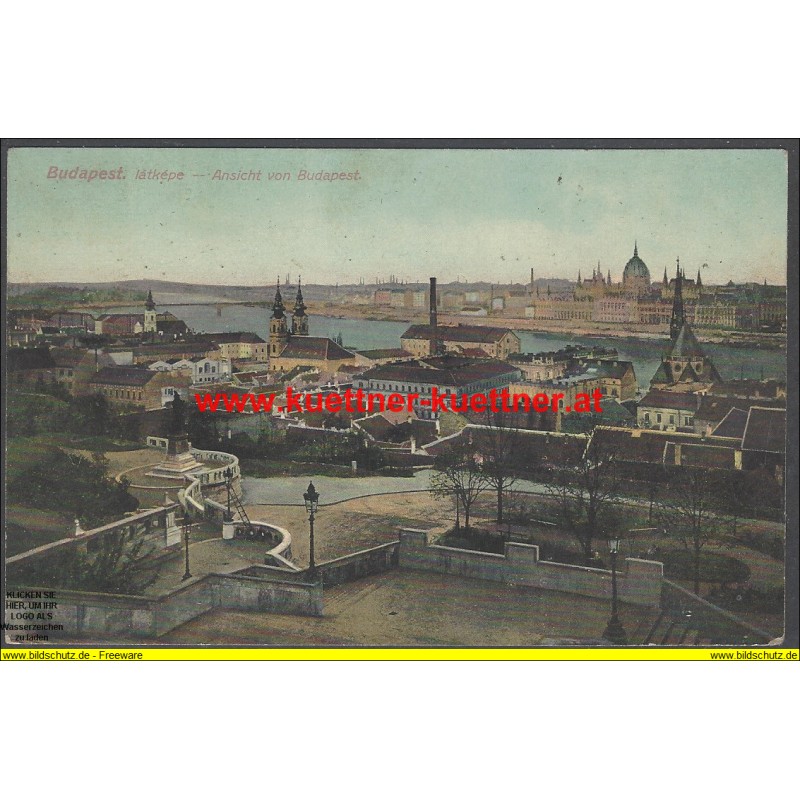 AK - Budapest - Ansicht von Budapest