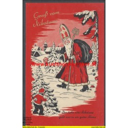 AK - Gruß vom Nikolaus