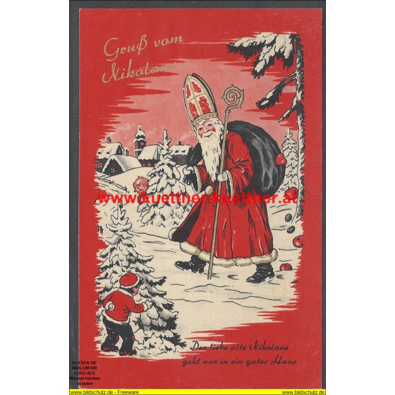 AK - Gruß vom Nikolaus AK - Gruß vom Nikolaus
