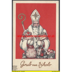 AK - Gruß vom Nikolo