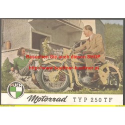 Prospekt Puch Motorrad Typ 250 TF