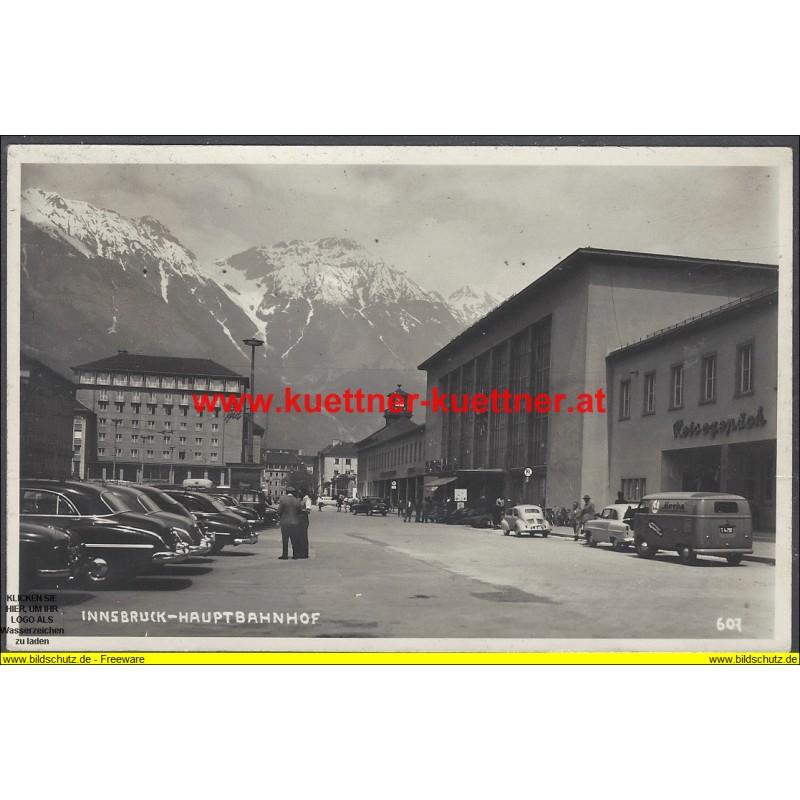 AK - Innsbruck - Hauptbahnhof AK - Innsbruck - Hauptbahnhof