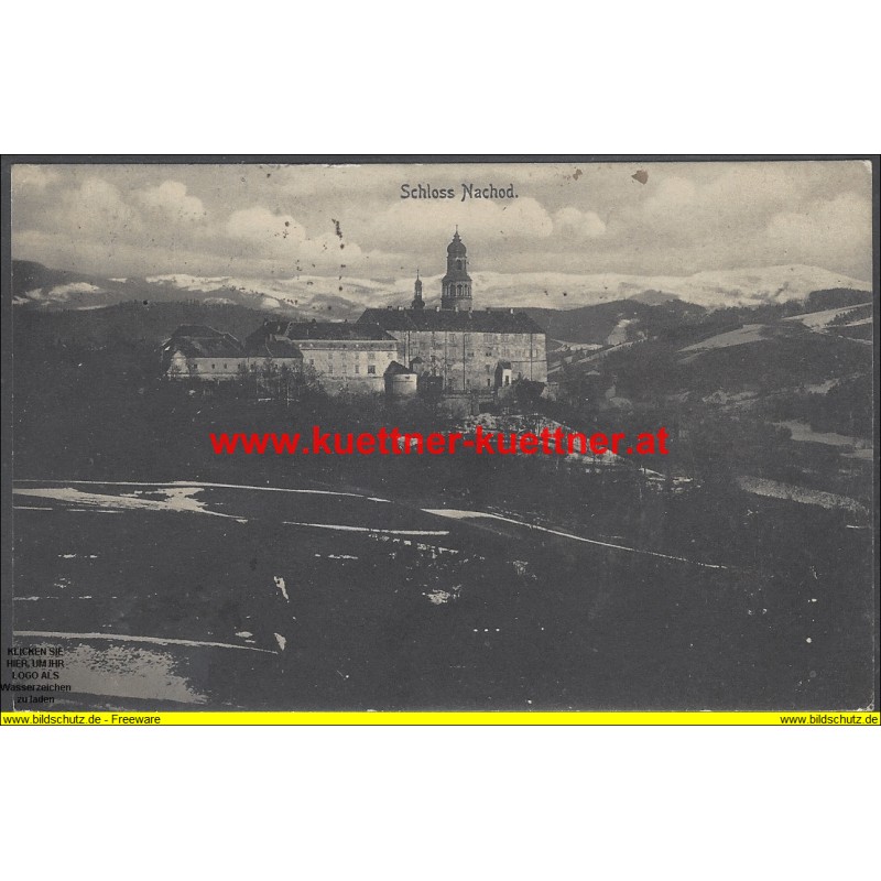 AK - Schloss Nachod