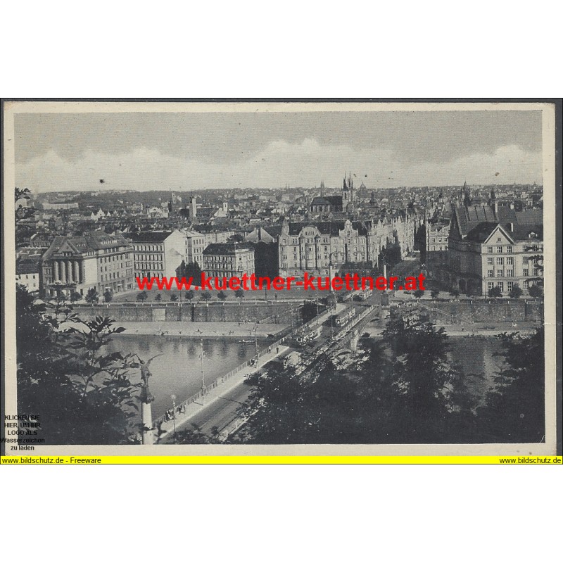 AK - Prag Gesamtansicht
