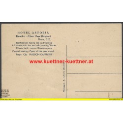 AK - Knocke - Hotel Astoria
