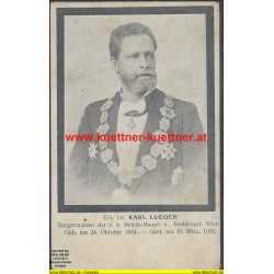 AK - Exz. Dr. Karl Lueger (1844-1910)