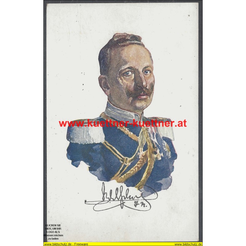 AK - Wilhelm II. von Preußen (1859–1941) AK - Wilhelm II. von Preußen (1859–1941)