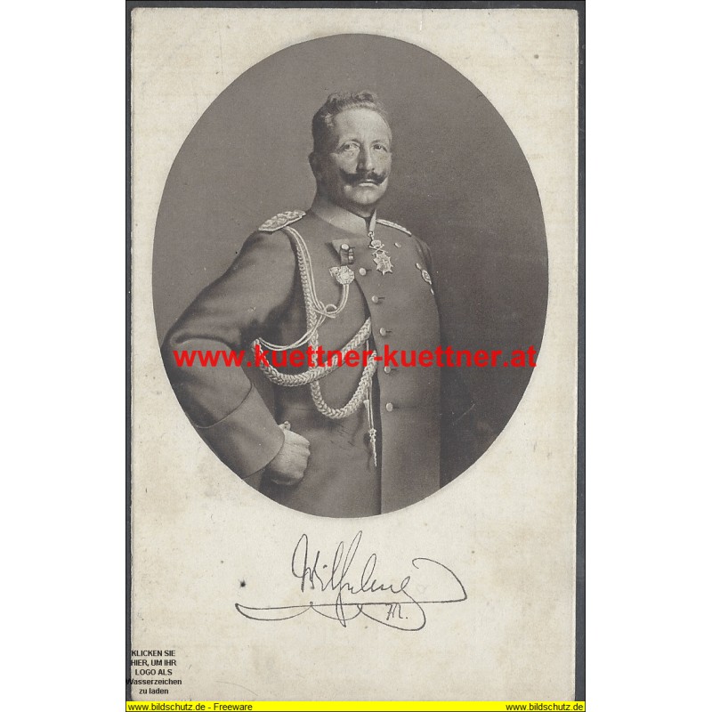AK - Wilhelm II. von Preußen (1859–1941) AK - Wilhelm II. von Preußen (1859–1941)