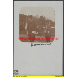 K.u.k. Foto Oblt. Makk in Hermannstadt bei der 12 Traindivision