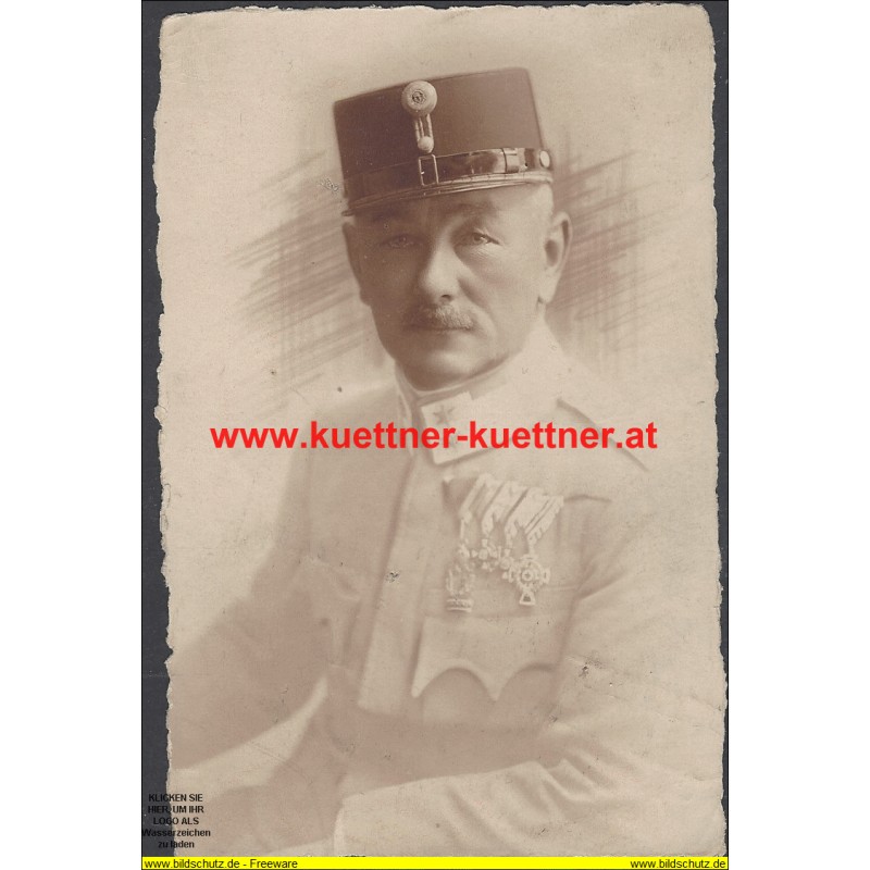 K.u.k. Foto Oberstleutnant Ferdinand Gross 1916 (TrainDiv. Nr.12)