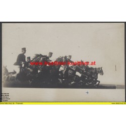 K.u.k Foto Oblt. Makk beim Hubertusritt 1912 (Train-Div. 12)