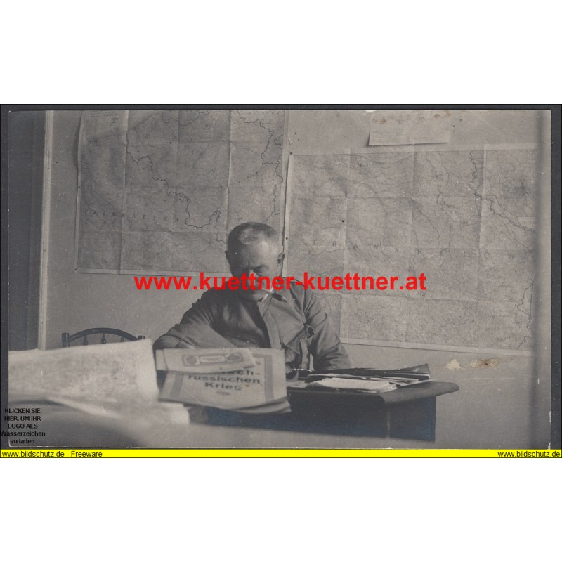 K.u.k. Foto Oberst Ferdinand Gross Kmdt. Traindivision 12