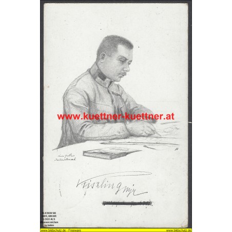 K.u.k. Major Kiszling zug. Gstb.12. Korpskmdo. Nagyszeben