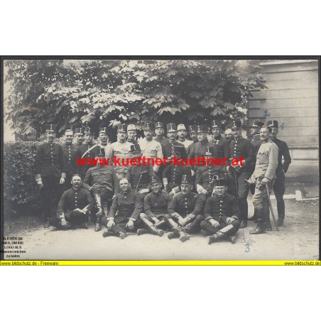 OffizierKorps der Traindivision Nr.12 in Hermannstadt