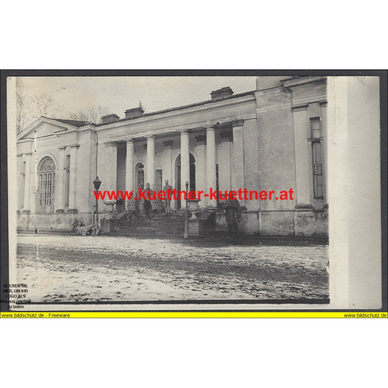 K.u.k. Foto - Herrenhaus, Rgtkmdt. IR 82, Oberst Deutsch 12.1.16 K.u.k. Foto - Herrenhaus, Rgtkmdt. IR 82, Oberst Deutsch 12.1.16